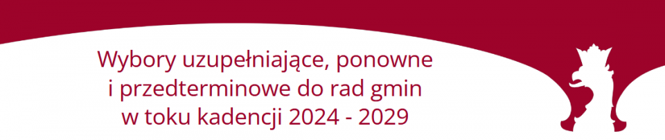 Ikona logo Wybory ponowne do Rady Gminy Tuszów Narodowy w okręgu wyborczym nr 7 zarządzone na dzień 23 listopada 2025 roku